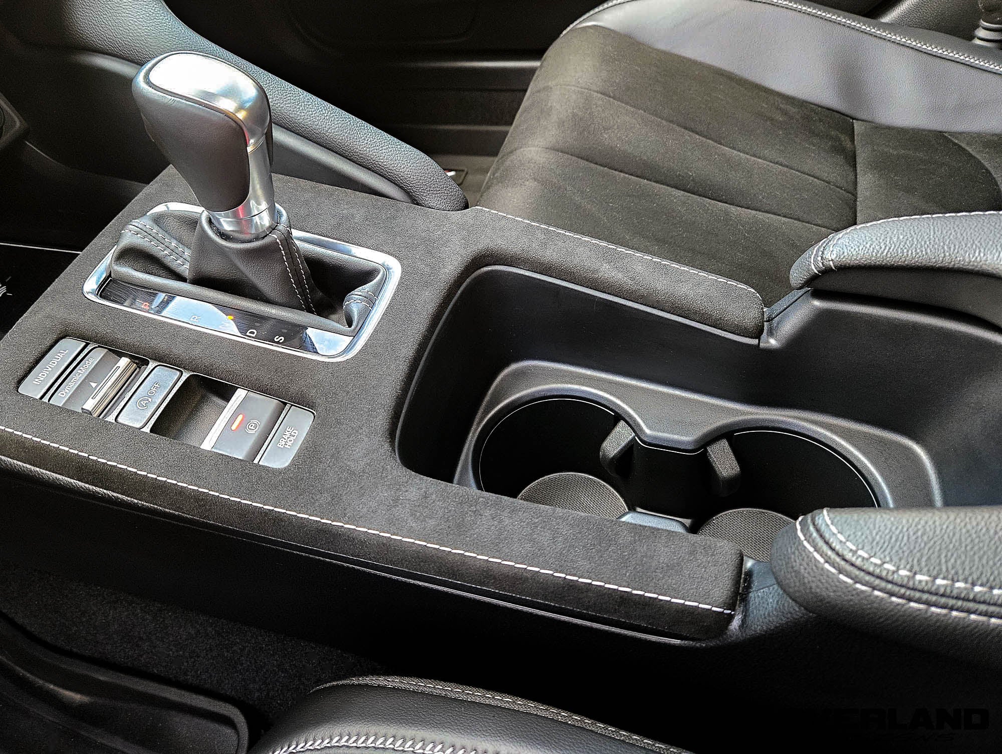 Fits 13-18 Acura ILX Synthetic Leather Armrest Center Console Black Fits 13-18 Acura ILX Synthetic Leather Armrest Center Console Black