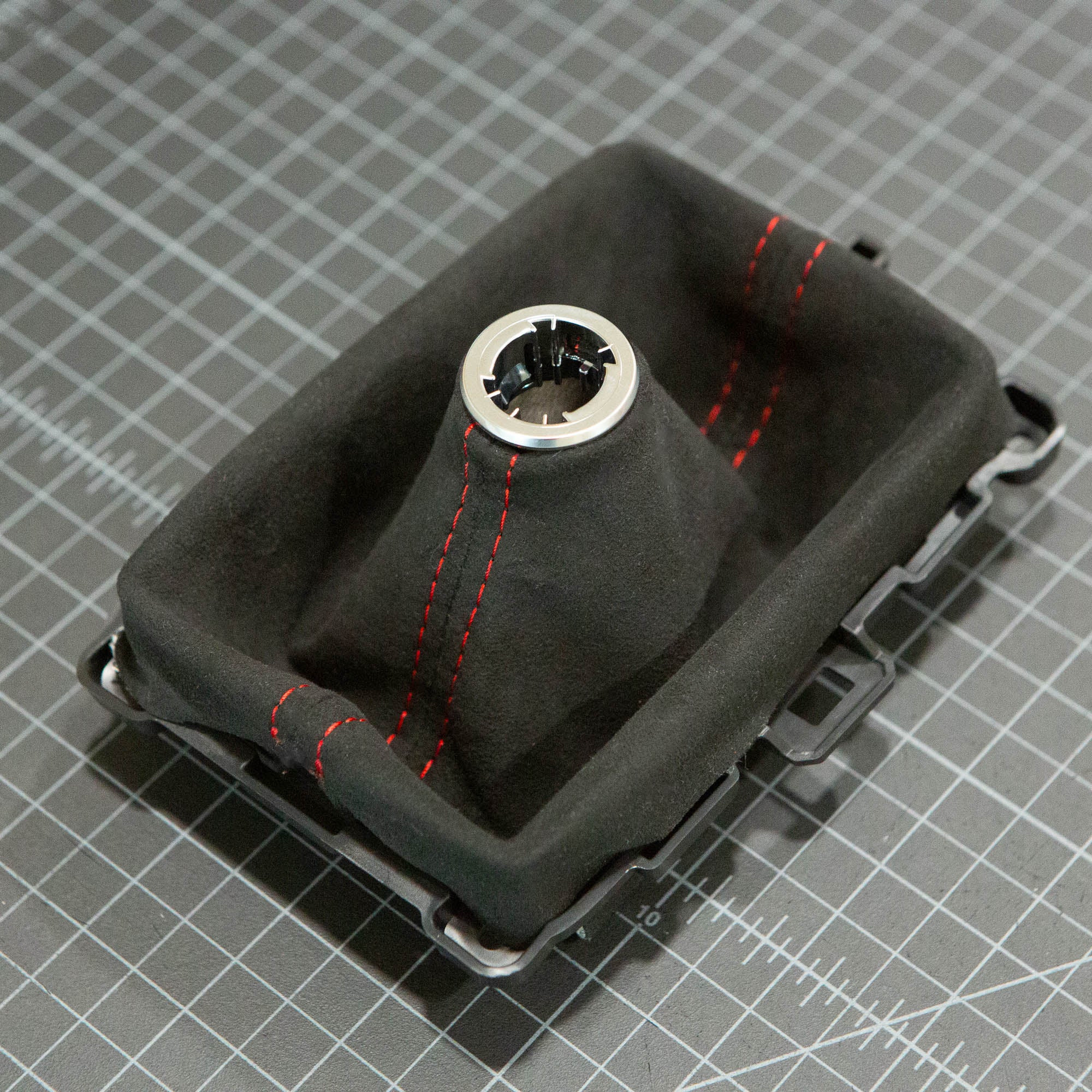 RED STITCH FITS Honda Civic 1996-2000 3D Hatchback Leather Shift Boot EUR 38,39 - DE